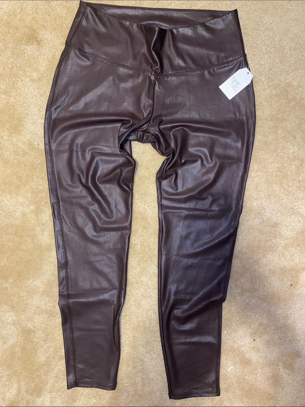 NWT! PLEATHER LEGGINGS